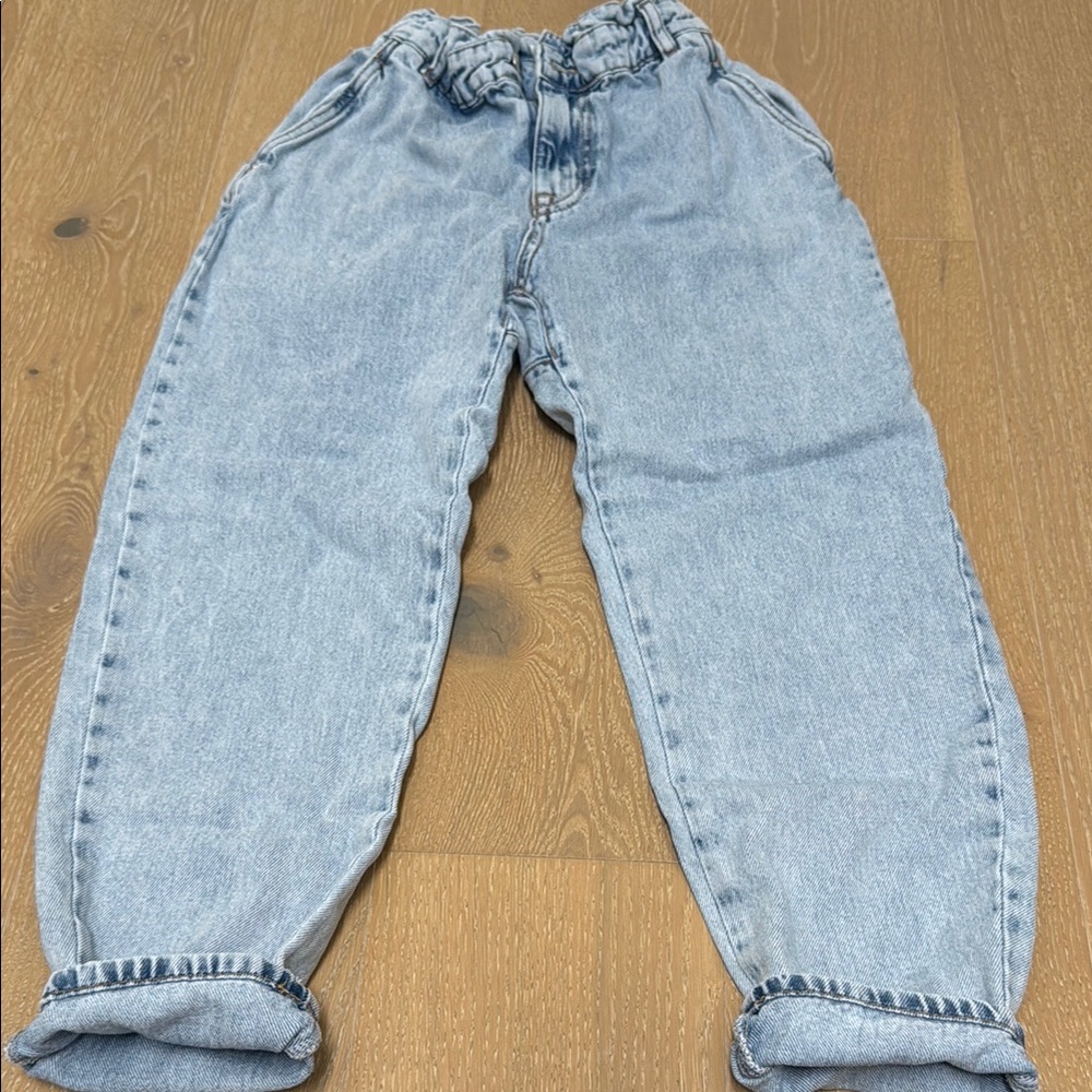 Zara Light Blue Ankle & Cropped Jeans